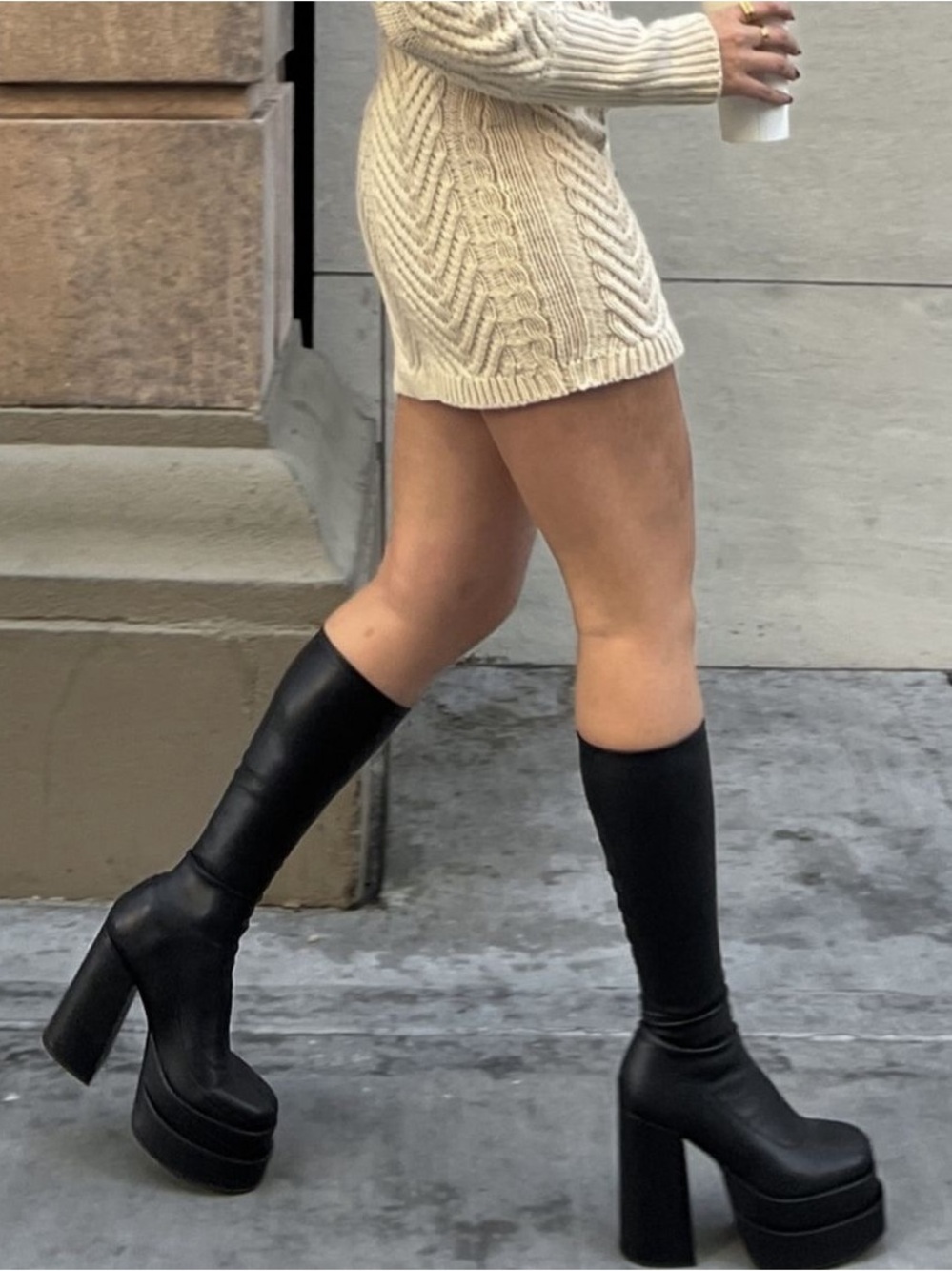 Steve Madden cypress black boots